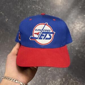Vintage 90s Sports Specialties Winnipeg Jets NHL Hat